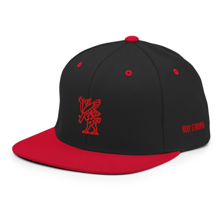 BGR 2-Tone Red/Black Tiamaat Snapback Hat
