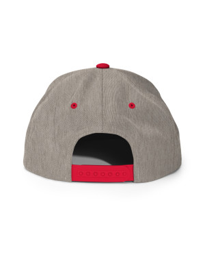 BGR 2-Tone Red/Grey Tiamaat Snapback Hat