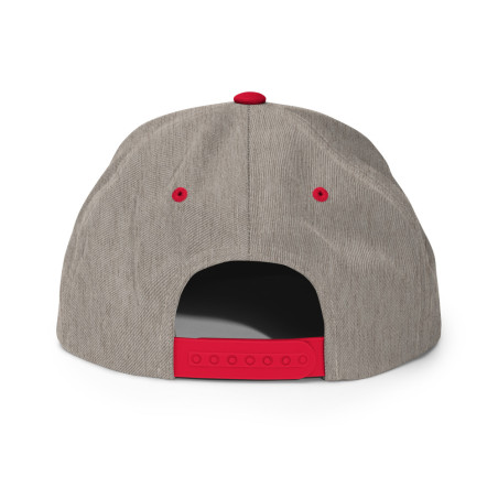 BGR 2-Tone Red/Grey Tiamaat Snapback Hat