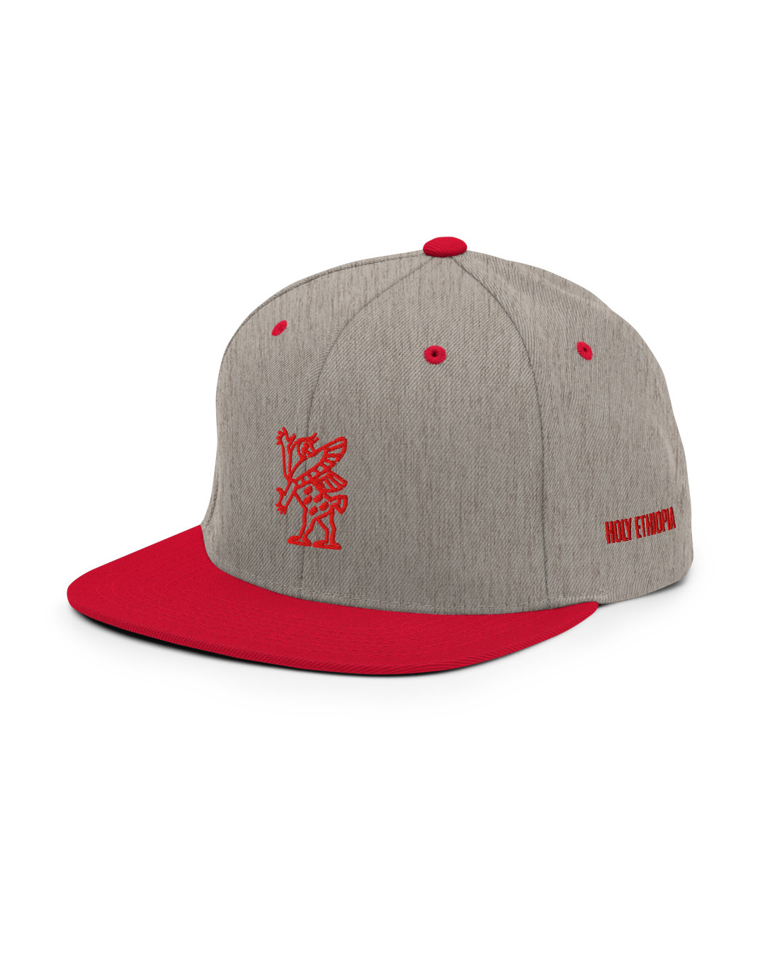 BGR 2-Tone Red/Grey Tiamaat Snapback Hat
