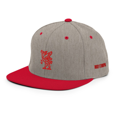 BGR 2-Tone Red/Grey Tiamaat Snapback Hat