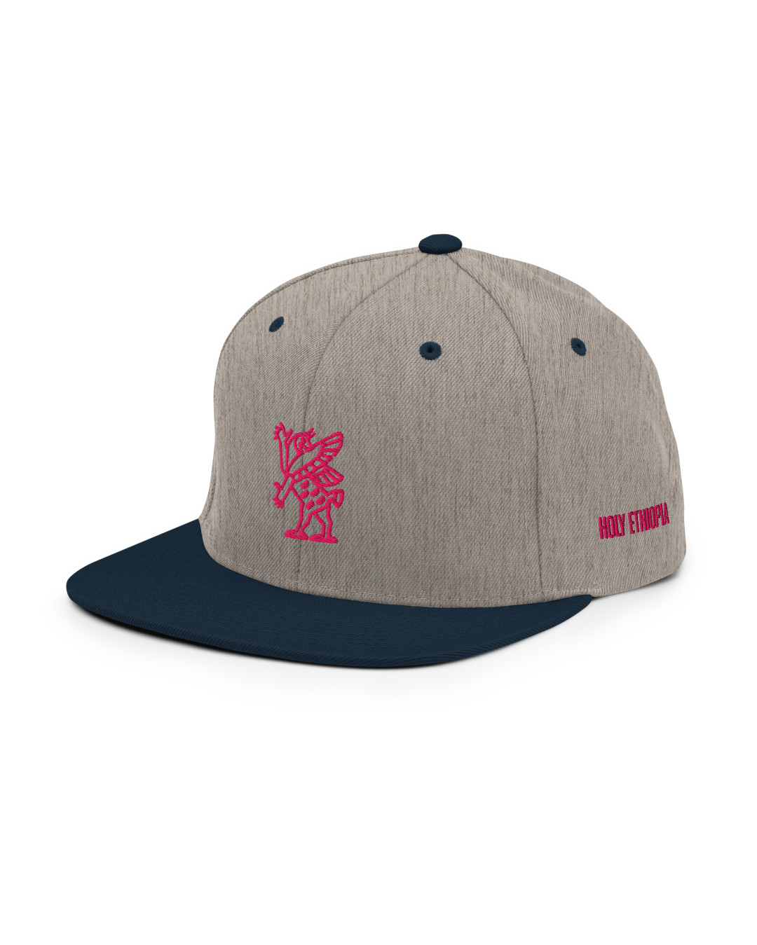 BGR 2-Tone Grey/Navy Pink Tiamaat Snapback Hat
