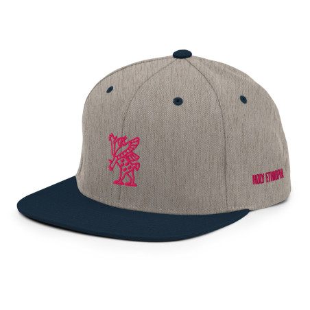 BGR 2-Tone Grey/Navy Pink Tiamaat Snapback Hat
