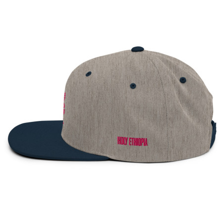 BGR 2-Tone Grey/Navy Pink Tiamaat Snapback Hat