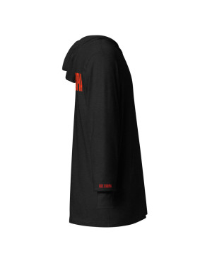 Black Holy Ethiopia Hooded Long-Sleeve Tee