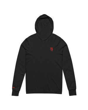 Black Holy Ethiopia Hooded Long-Sleeve Tee