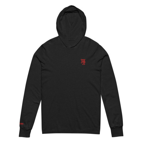 Black Holy Ethiopia Hooded Long-Sleeve Tee