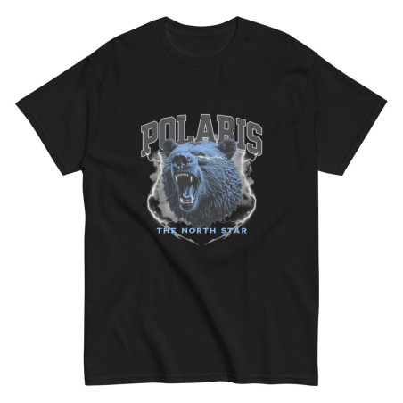 Black 'Polaris' Classic T-Shirts