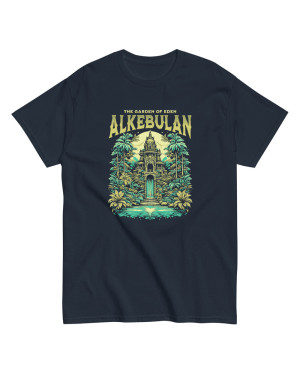 Navy 'Alkebulan Garden' Classic T-Shirt