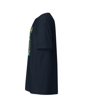 Navy 'Alkebulan Garden' Classic T-Shirt