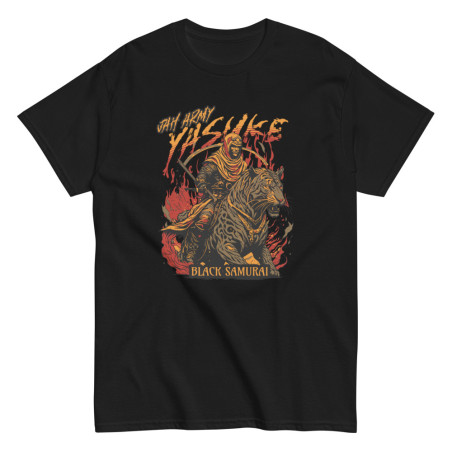 Black 'Jah Army Yasuke' Classic T-Shirt