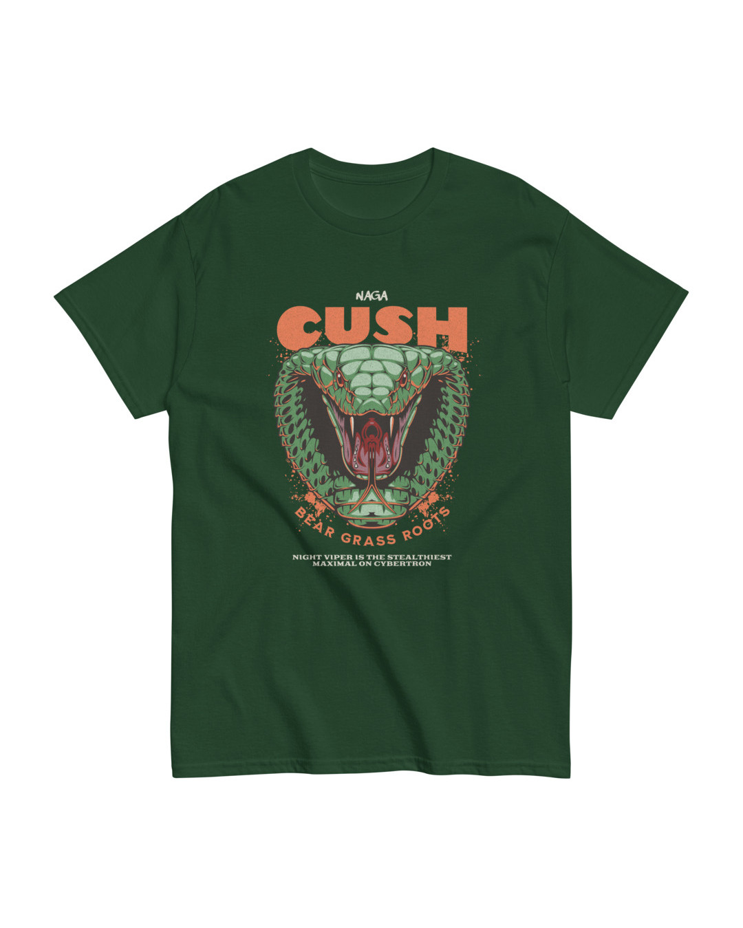Dark Green 'Naga Cush Cobra' Classic T-Shirt