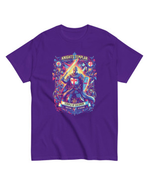 Purple 'Temple Of Soloman' Classic T-Shirt
