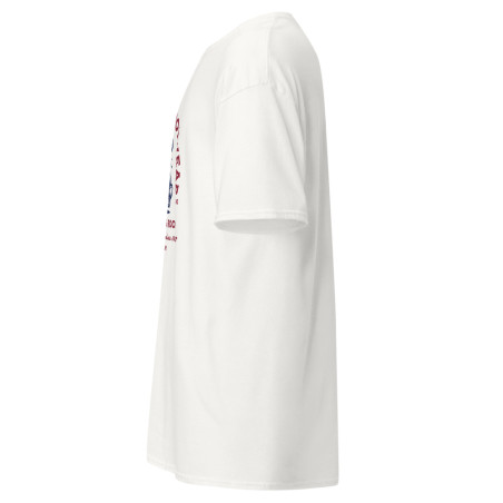 White 'SK8 Board Footwear Logo' Classic T-Shirt
