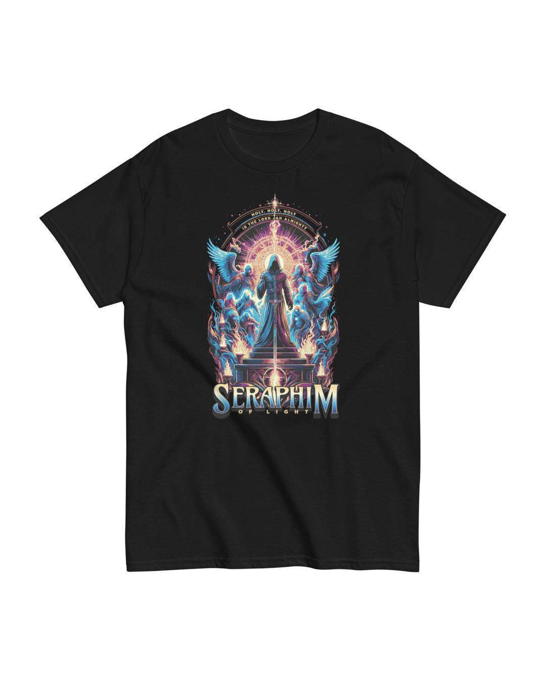 Black 'Seraphim' Classic T-Shirt