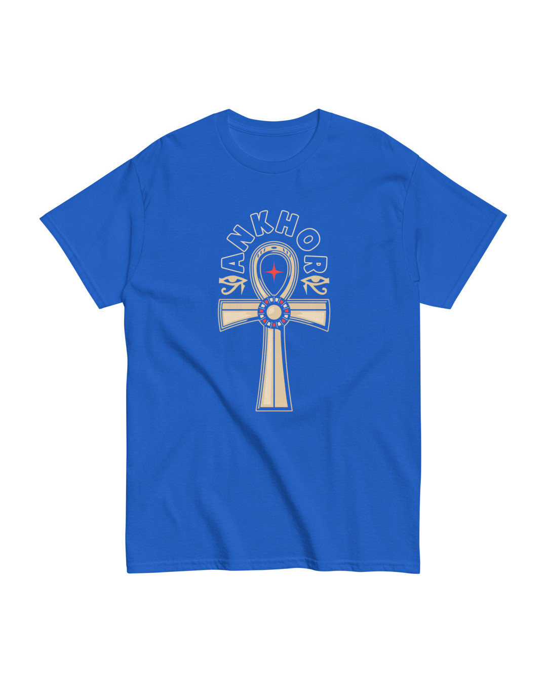 Blue 'Ankhor' Classic T-Shirt