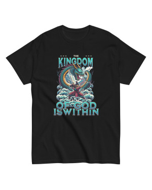 Black 'Kingdom Samurai' Classic T-Shirt
