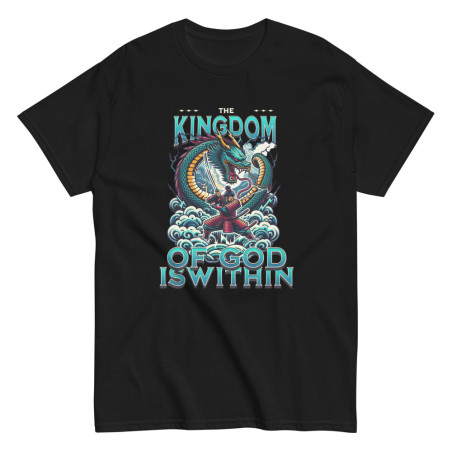 Black 'Kingdom Samurai' Classic T-Shirt