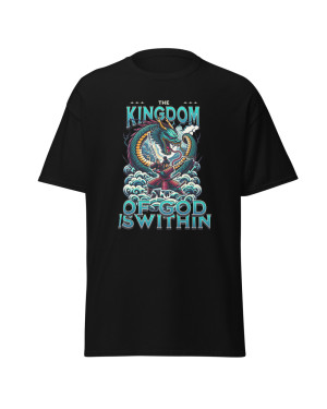 Black 'Kingdom Samurai' Classic T-Shirt