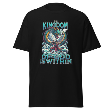Black 'Kingdom Samurai' Classic T-Shirt